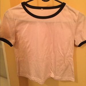 Pink Shein Croptop